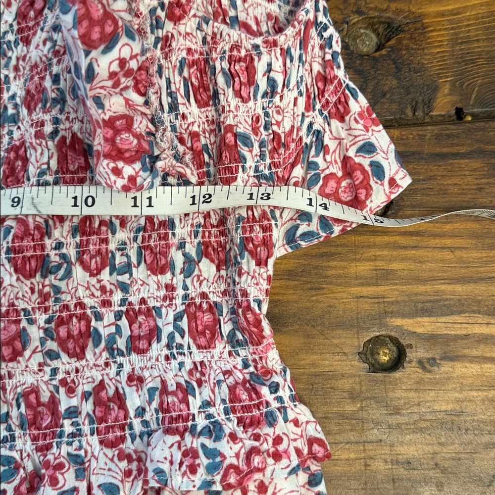 Anna Cate Floral Ruffle Smocked Maxi Dress. M. EUC - Picture 14 of 15